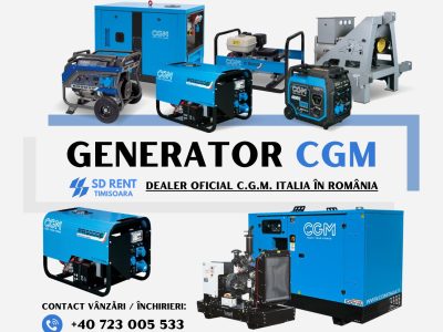 Închiriază sau cumpără un generator CGM
