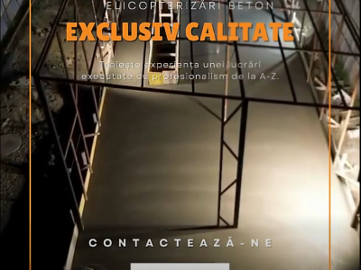 Elicopterizare beton – de la A la Z, cu precizie și profesionalism!